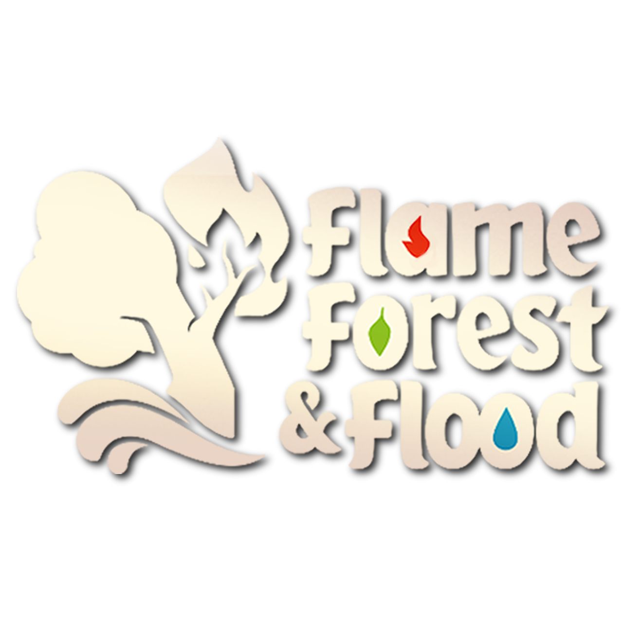 Flame, Forest & Flood logo